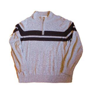 Urban Pipeline mens 1/4 zip gray & black Sweater - XXL - Excellent condition